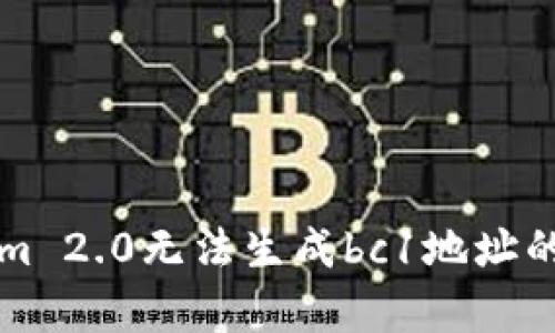 深入解析Tokenim 2.0无法生成bc1地址的原因及解决方法