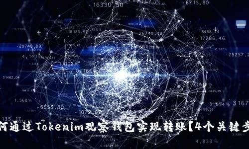 如何通过Tokenim观察钱包实现转账?4个关键步骤