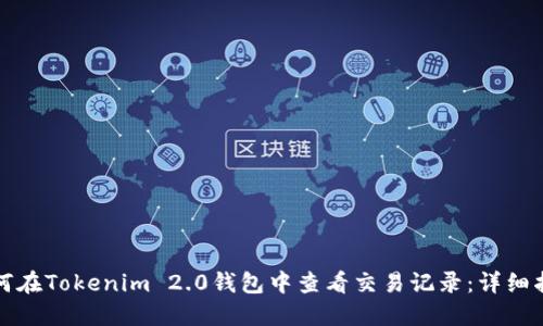 如何在Tokenim 2.0钱包中查看交易记录：详细指南